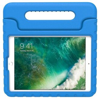 qMust Apple iPad 9.7 2018 Kids Hoes iPad 9.7 2018 Kids-proof draagbare tablet case - blauw
