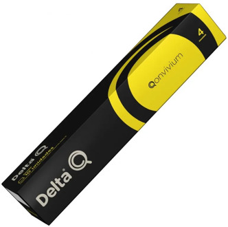 Qonvivium, espresso intensity 4, capsules Delta Q