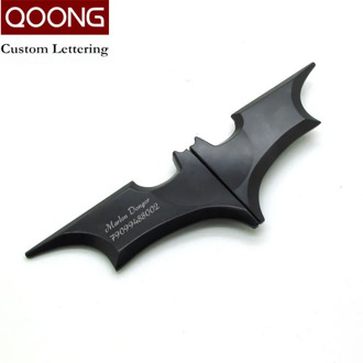 QOONG Fashion Black Money Clip Magnetic Folding Card Dollar Cash Holder Wallet Metal Money Holder Wallet For Women Men QZ40-005