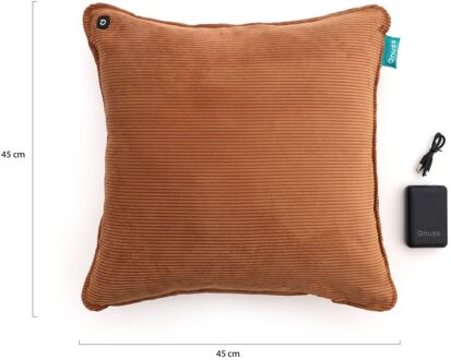 Qord warmtekussen 45x45cm - Laagste prijsgarantie! Taupe