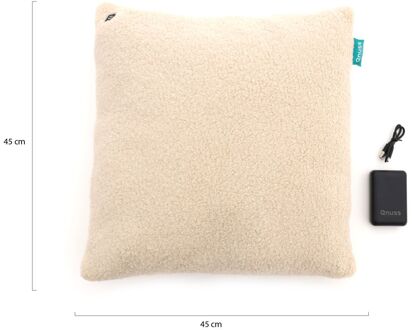 Qozy warmtekussen 45x45cm - Laagste prijsgarantie! Wit