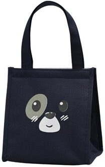 Qqd Klittenband Lunch Tas Voor Vrouwen Kinderen Thermische Zak Draagbare Waterdichte Koeltas Picknick Cartoon Zak Voedsel Verpakt Lunch Herbruikbare TB11-1-06