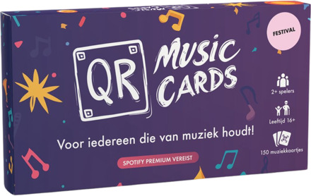 QR Music Cards - Festival