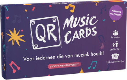 QR Music Cards - Nineties en Zeroes
