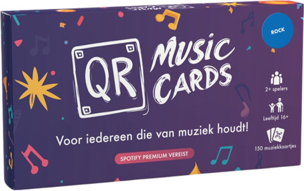 QR Music Cards - Rock