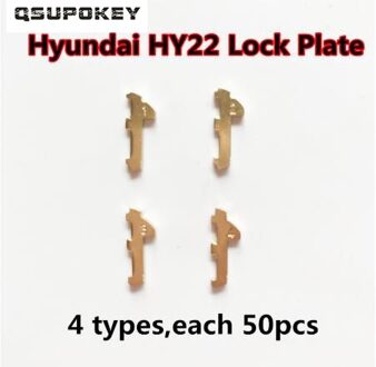 Qsupokey 200 Stks/partij HY22 Auto Lock Reed Plaat Voor Hyundai/IX30/35/S8/K5/verna Sportage Messing Materiaal Reparatie Kits