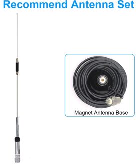 Quad Band Antenne 144/220/350/440Mhz Voor Qyt KT-7900D Mobiele Radio Antenne Voor auto Radio 9cm Magnet reeks