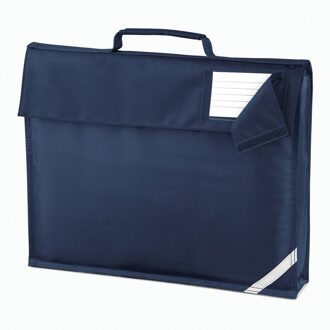 Quadra Documententas - 2-vaks - donkerblauw - 7 liter - 37 x 30 x 6 cm Navy