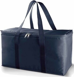 Quadra Grote koeltas - navy blauw - 17 liter - 39 x 22 x 19 cm - op reis - op strand