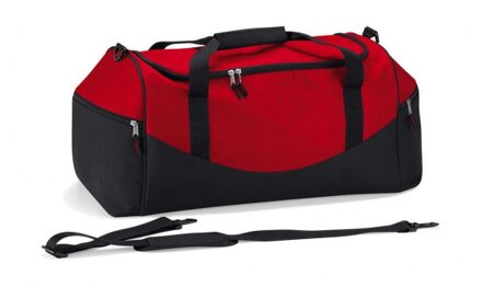 Quadra Grote rode sporttas / weekendtas 62 x 30 cm - Sporttassen Rood