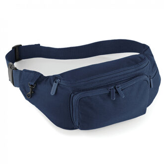 Quadra Heuptasje/buideltasje voor volwassenen - 37 x 15 cm - Donkerblauw- fanny pack - voor op reis