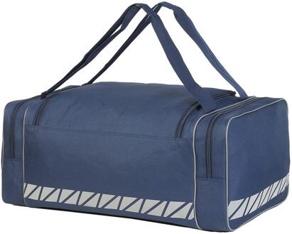 Quadra Reistas/weekendtas/sporttas model Traveler XXL - 72 x 37 x 31 cm - 3 vakken - navy - Reistas (volwassen) Blauw