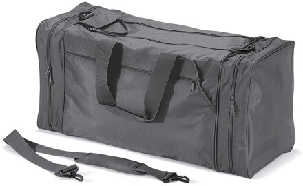 Quadra Sporttas - grijs - 74 liter - verstevigde bodem - reistas