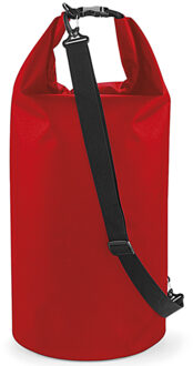 Quadra Waterdichte duffel bag/plunjezak 40 liter rood