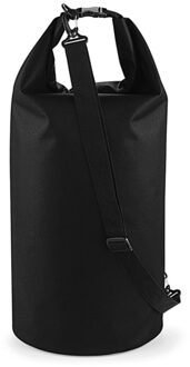 Quadra Waterdichte duffel bag/plunjezak/dry bag - 40 liter - zwart - Waterdichte reistassen