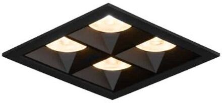 Quadri 4 Inbouwspot - Zwart
