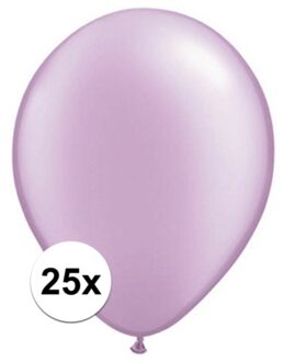 Qualatex Ballonnen qualatex parel lavendel 25 stuks