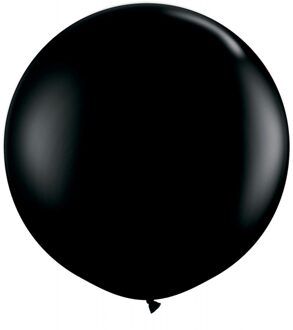 Qualatex zwarte mega ballon 90 cm