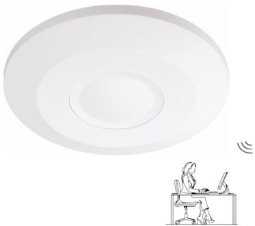 Qualedy Aanwezigheidssensor met bewegings- en ademhalingsdetectie - Wit - Opbouw