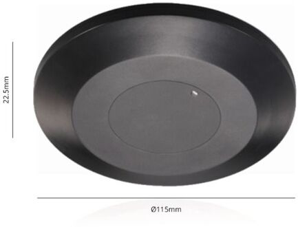 Qualedy Aanwezigheidssensor met bewegings- en ademhalingsdetectie - Zwart - Opbouw