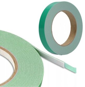 Qualedy Dubbelzijdige tape voor Ledstrip profielen - 9 mm - 5 meter