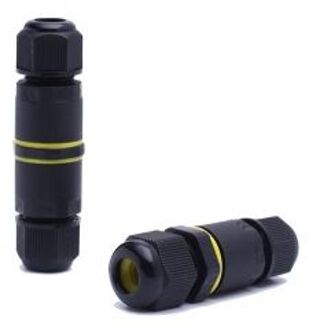 Qualedy Kabelverbinder 3 polig - 0,5-0,75mm² - kabel: 4-8mm - IP68