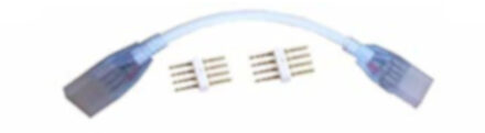 Qualedy Koppelkabel voor 230 Volt RGB Strip - SMD5050
