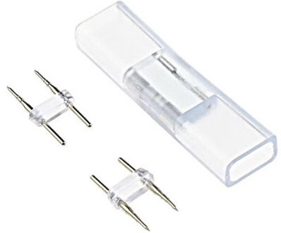Qualedy Koppelstuk 230V LED Strip 2x female - SMD5050