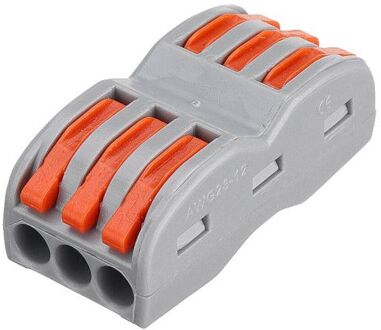 Qualedy Lasklem 3 x 3 x 0,08-4mm² Cu - Flexibele en massieve draden