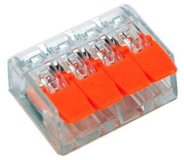 Qualedy Lasklem 4 x 0,14-4mm² Cu - Flexibele en massieve draden