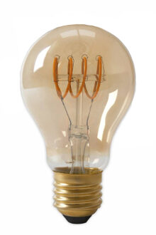 Qualedy LED E27-A60-Filament lamp - 4W - 2700K - 400Lm - Curved - Amber