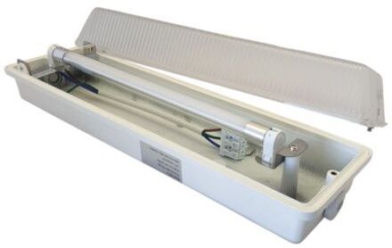 Qualedy LED Galerijlamp Aluminium - Verwisselbare LED T5 Buis - IP65 - IK10