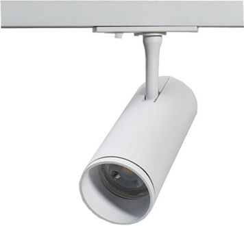 Qualedy LED Railarmatuur met GU10 fitting - Cilindro Wit - 1-fase
