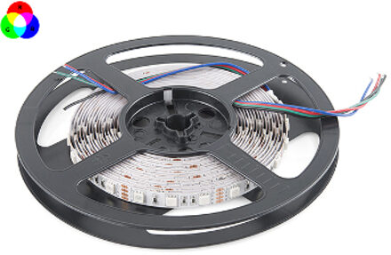 Qualedy LED Strip 12 Volt - RGB - 5 meter - Dimbaar - IP65