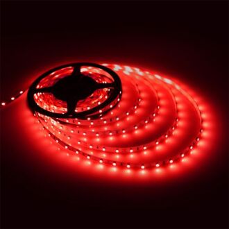Qualedy LED Strip DC24 Volt - Rood - 9,6W/m - SMD3528 - open wire