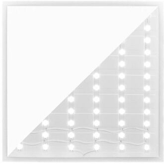 Qualedy Ledpaneel Backlit Pro 60 x 60 cm - 30 Watt - UGR<17 - Knippervrij