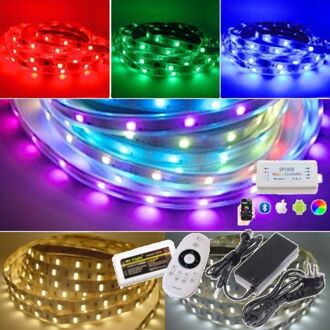Qualedy Ledstrip 24 Volt Digitale RGB + CCT - 5 meter - IP65 - 60xSMD5050/m