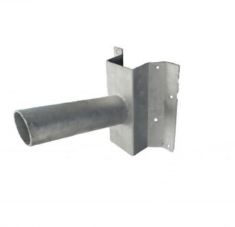 Qualedy Rechte muursteun voor straatverlichting - Ø48/60mm