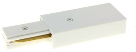 Qualedy Voedingsconnector wit voor 1-fase spanningsrail