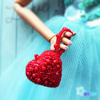 Quality Monstering High Doll Bag mask accessories Necklace Girl Doll Fashion Kits Bags Shoes Girls Gift Toy