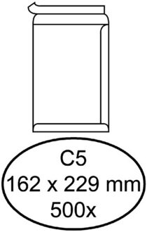 Quantore Akte Envelop C5 Wit (180195)