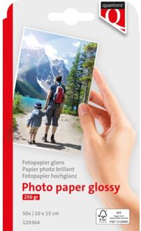 Quantore Huismerk Fotopapier 10x15cm 245 gram Glans