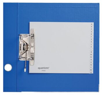 Quantore ORDNERALFABET QUANTORE 2-GAATS 18X23 PP GRIJS