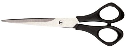 Quantore schaar 160mm met kunststof handvat zwart