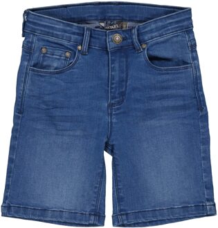 Quapi Jongens jeans short - Buse - Blauw - Maat 104