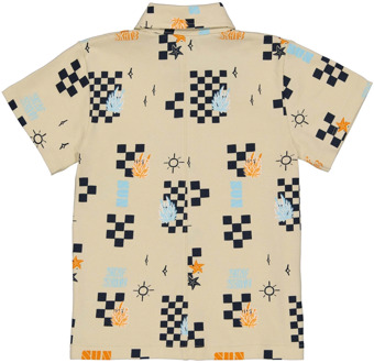 Quapi jongens overhemd Zand - 110-116