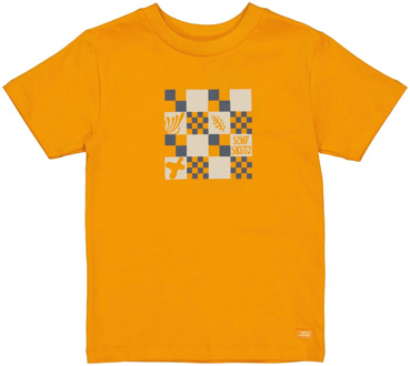 Quapi jongens t-shirt Oranje - 104