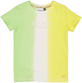 Quapi Jongens t-shirt - Tember - Off wit dye - Maat 98/104