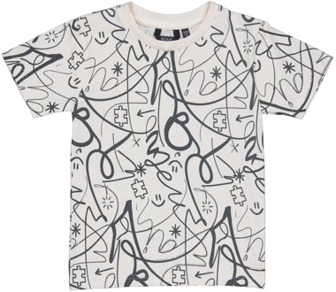 Quapi jongens t-shirt Wit - 98