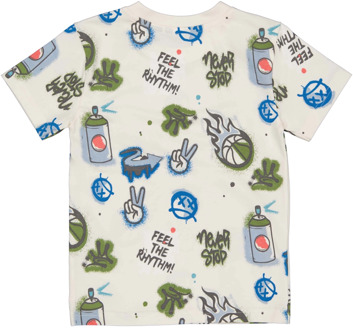 Quapi jongens t-shirt Wit - 98